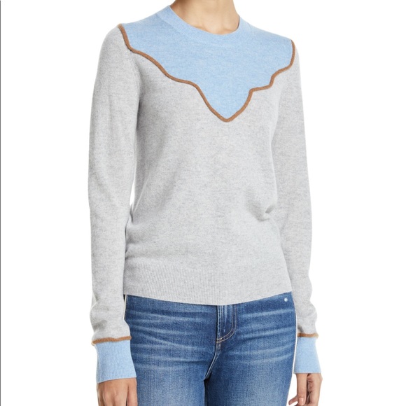 Veronica Beard Sweaters - Veronica beard atty color block cashmere sweater